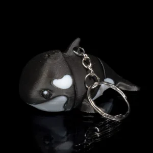 Tiny Orca Keychain