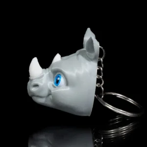 Rhino Keychain
