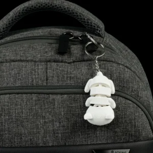 Cute Flexi Cat Keychain